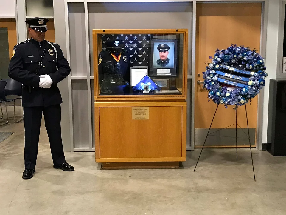 US Honor Flag Display