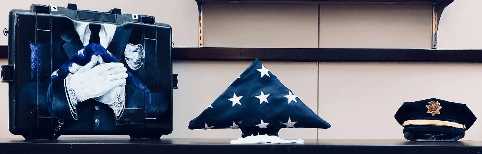 Honor Flag Display