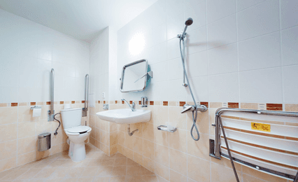 bathroom tiling work