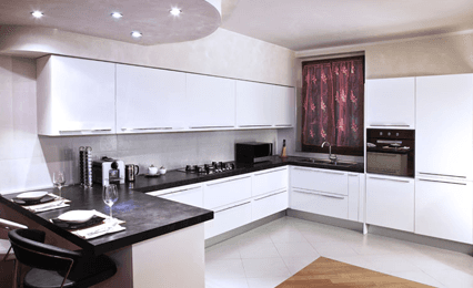 a refurbished kitchen
