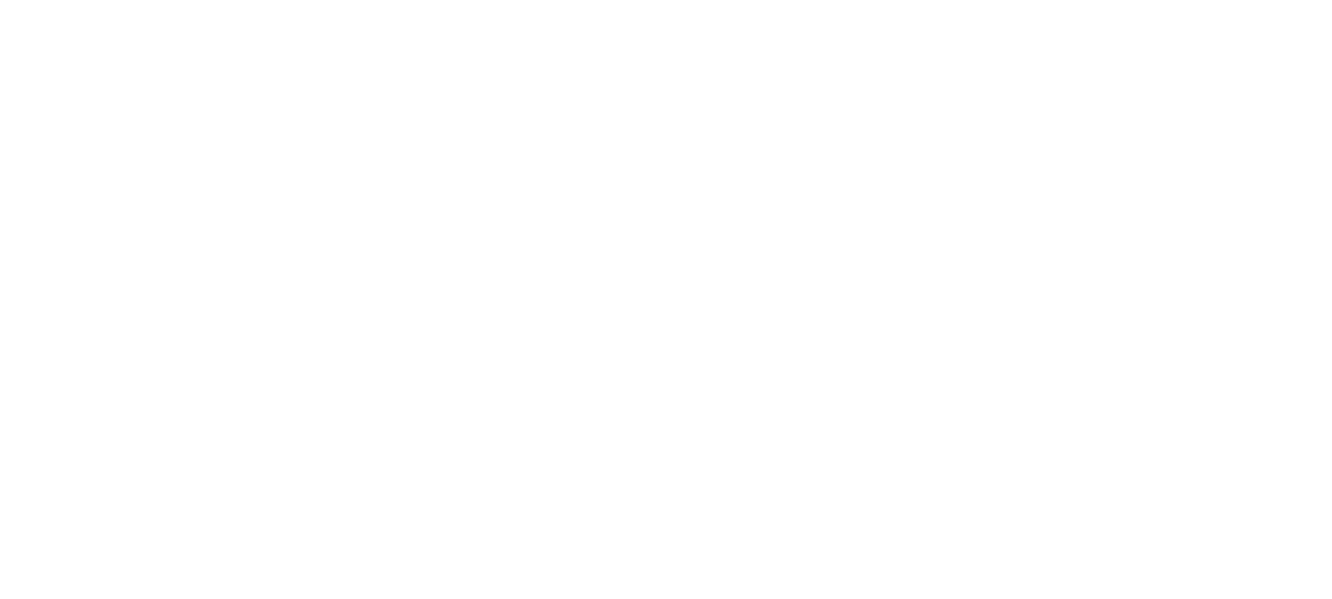 Allison Hill Dental Clinic Logo - white