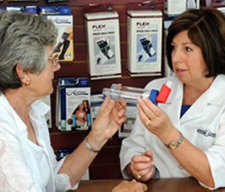 Pharmacist and Customer — Pharmacy in Gettysburg, PA