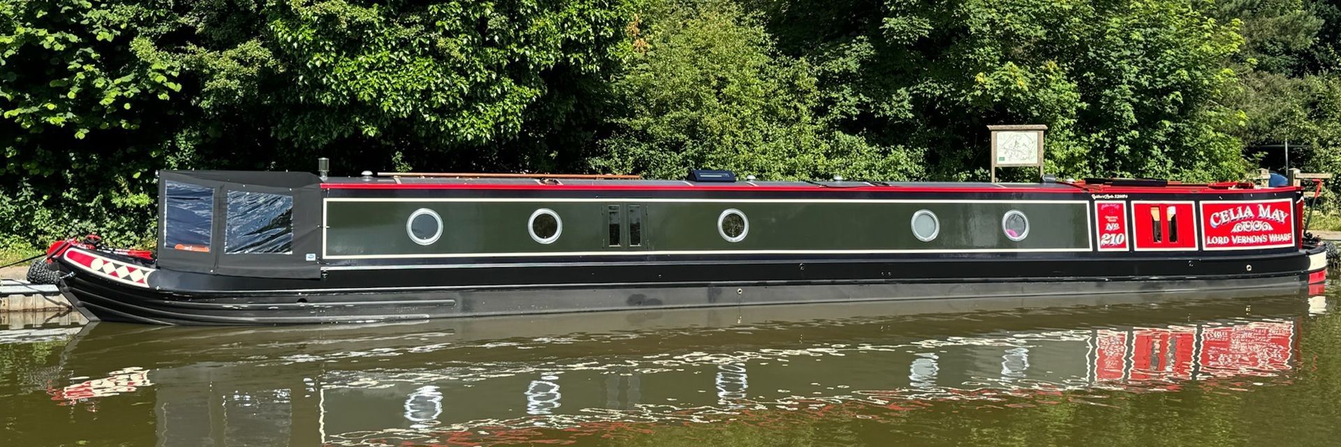 Celia May Braidbar Narrowboat No.  210