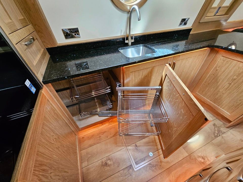 Celia May kitchen corner cupboards