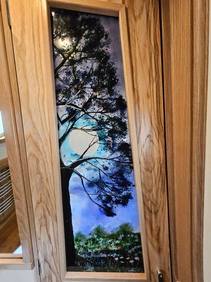 Celia May stained glass artwork