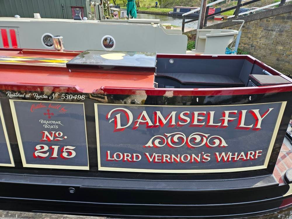 Braidbar Narrowboat Dameslfly No. 21