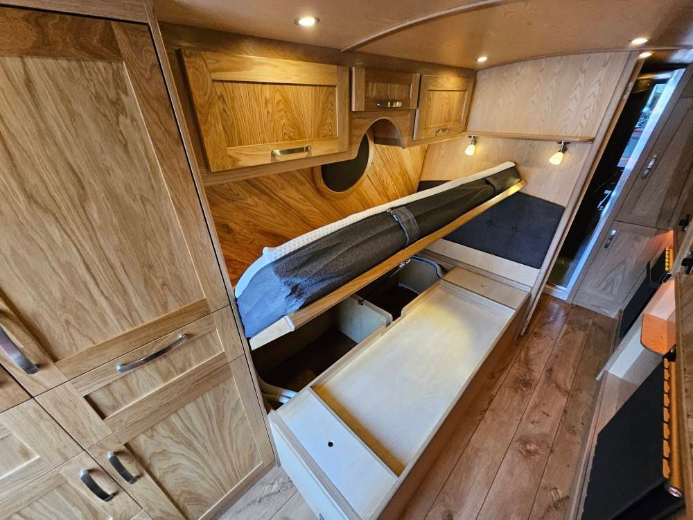 Damselfly under bed storage