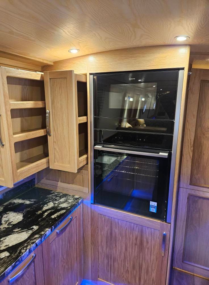 Daisy oven, microwave and storage cupboards