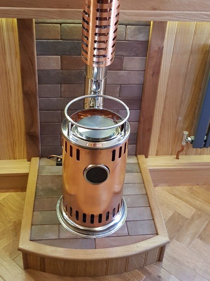 Narrowboat EH UP! stove