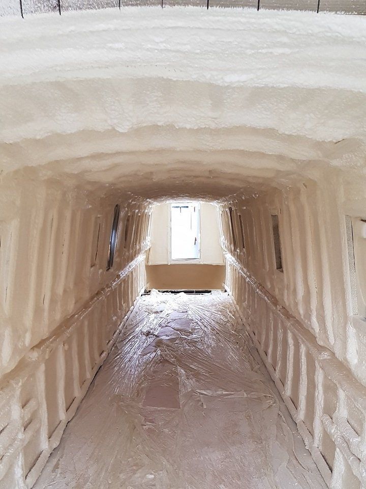 Fantastica spray foamed