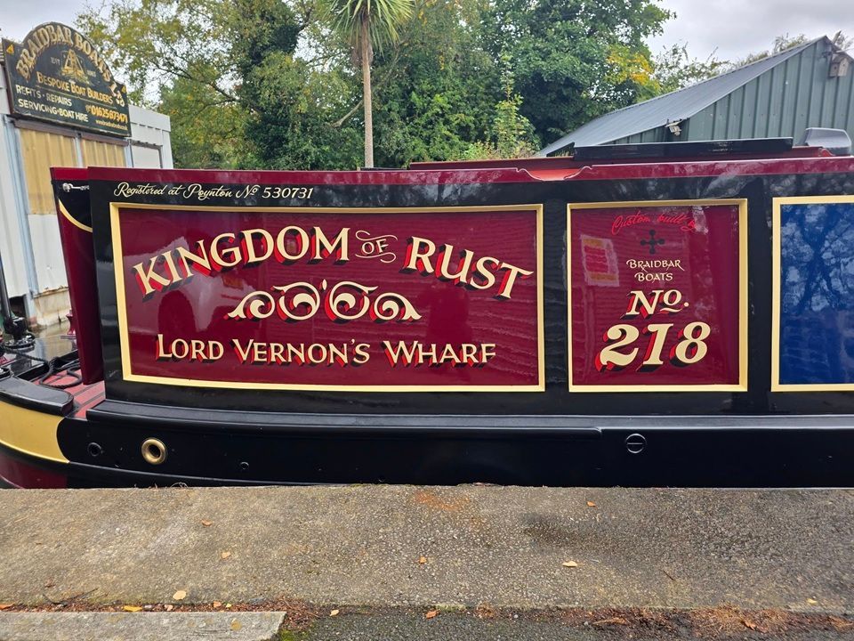 Braidbar Narrowboat Kingdom of Rust No. 218