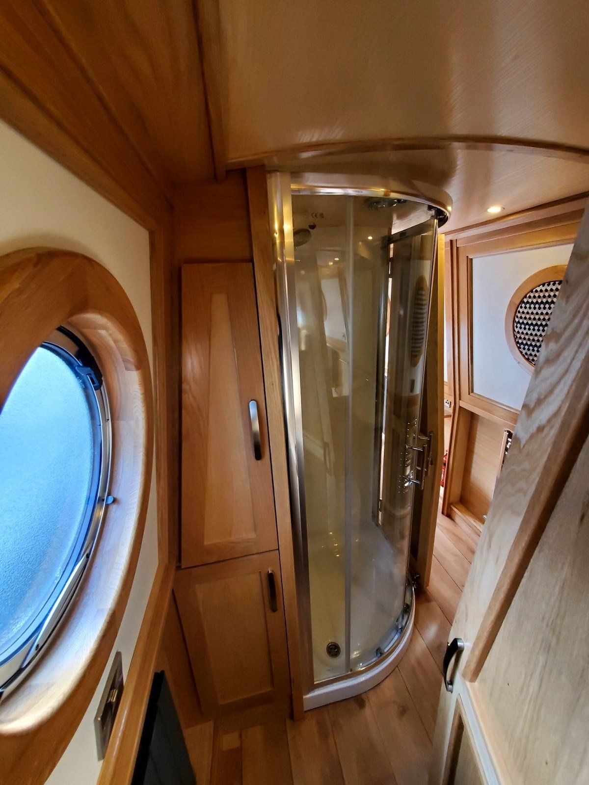 Mary Matilda walk through shower room