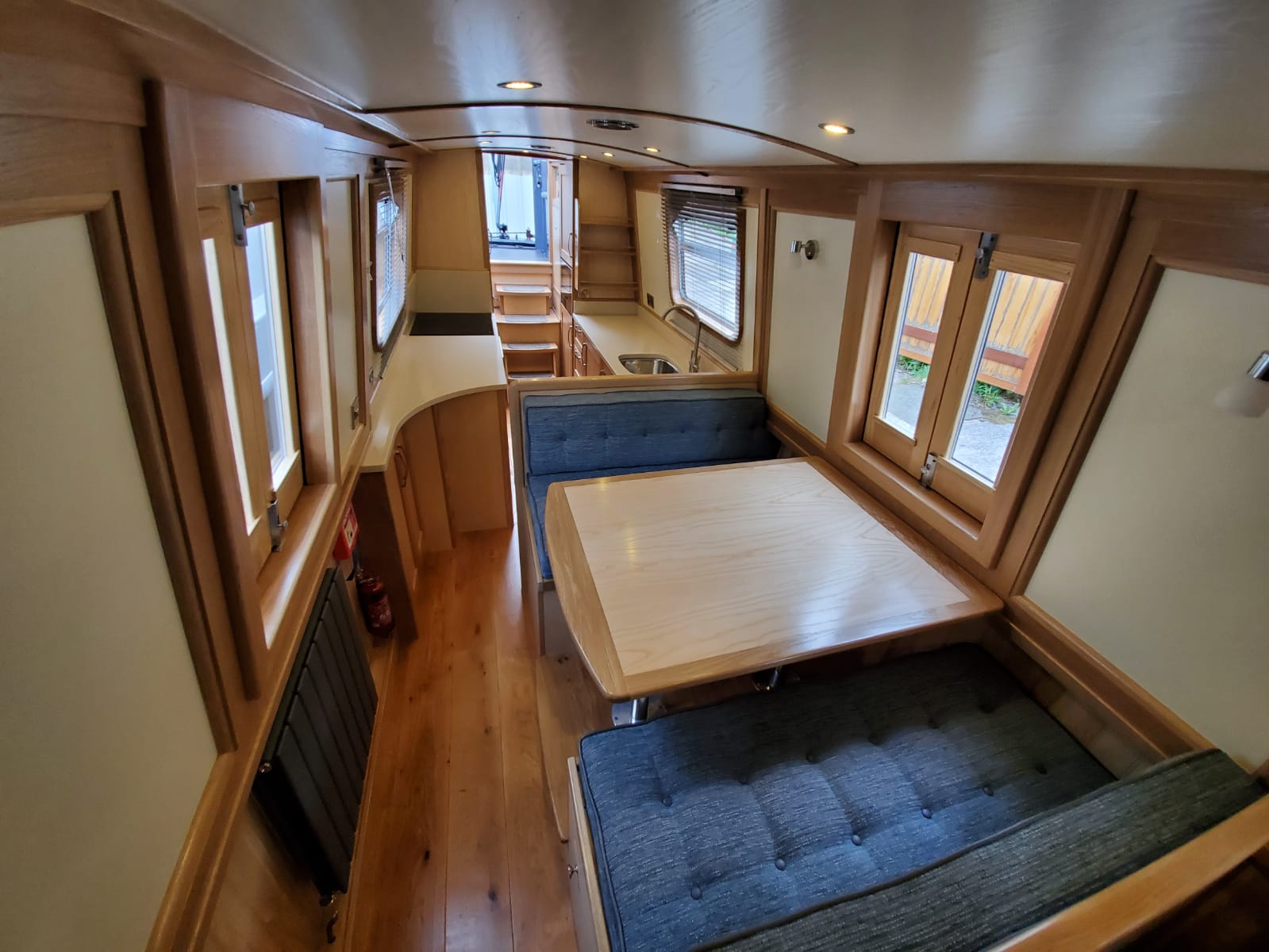 Ostara dinette to galley view