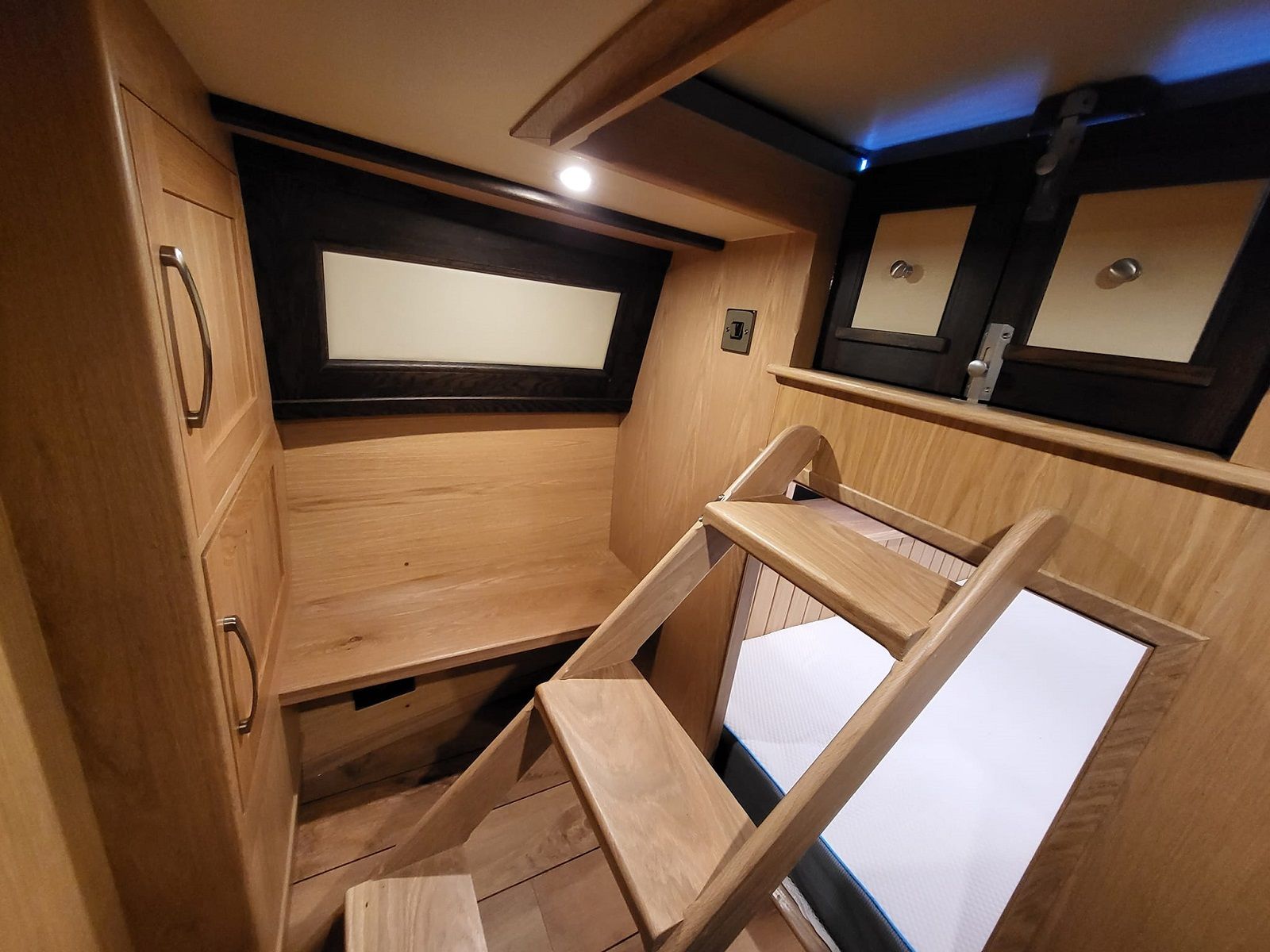 Reginald forward cabin steps