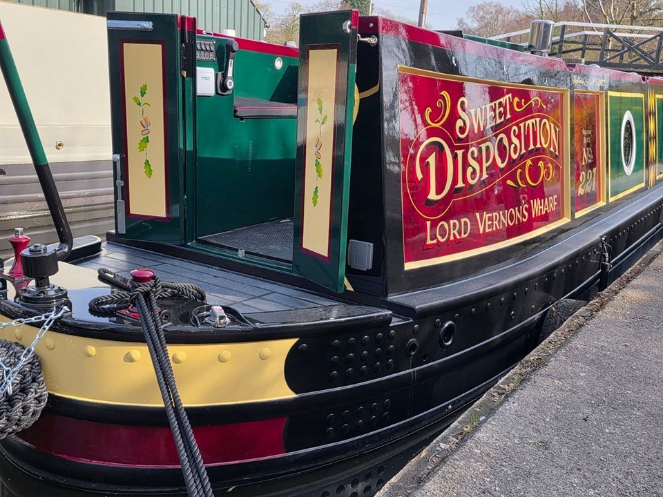 Sweet Disposition Braidbar narrowboat