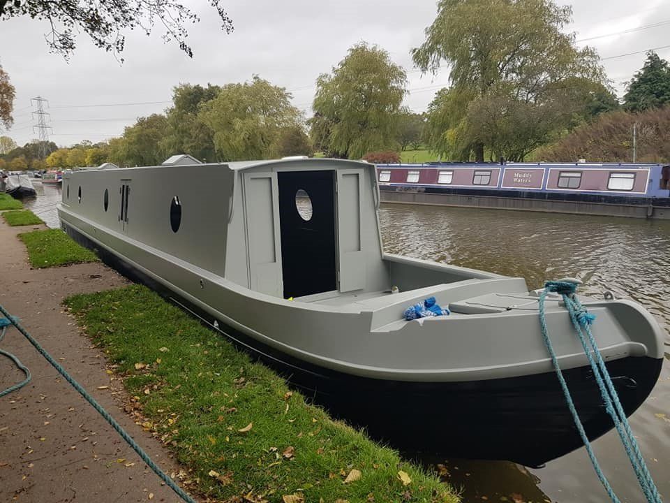 Tim Tyler hull arrived for fit-out