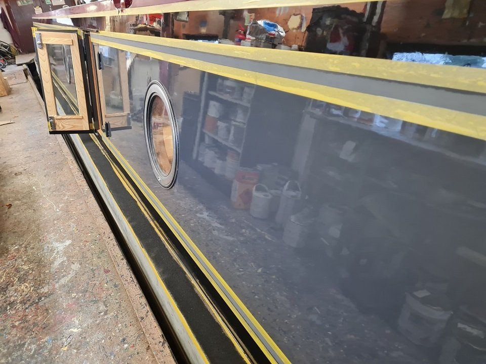 Timanfaya in paint dock