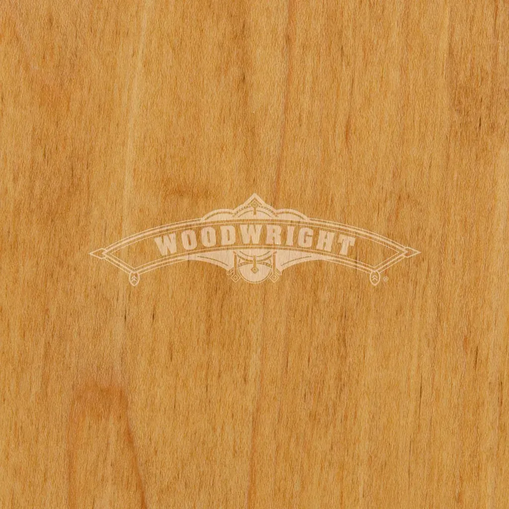 Close-up of a light-brown wood grain with the 
