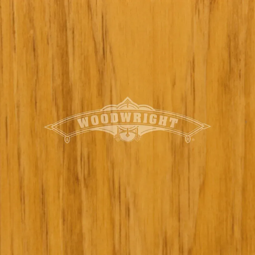 Woodwright logo on a woodgrain background.
