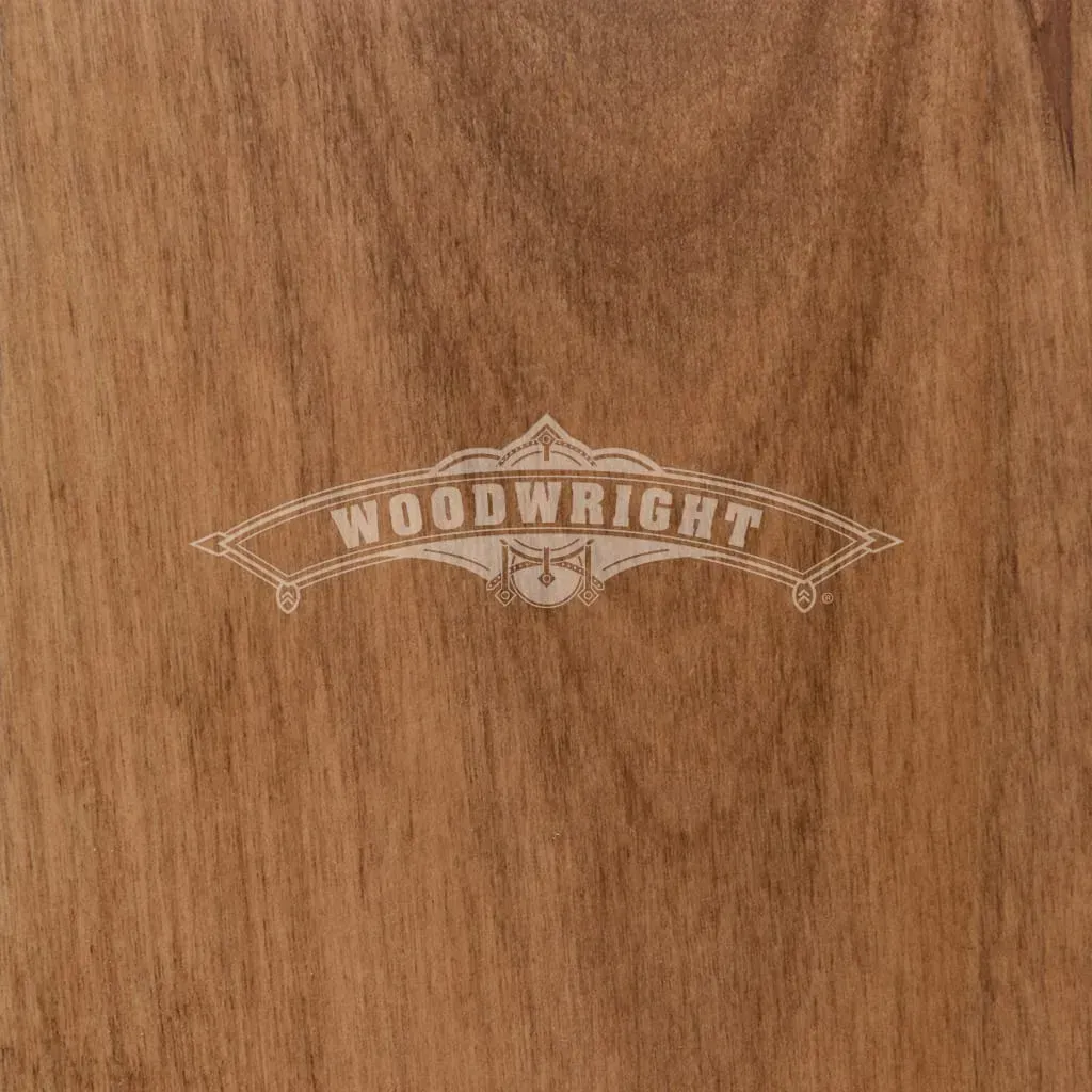 Wood grain with etched 