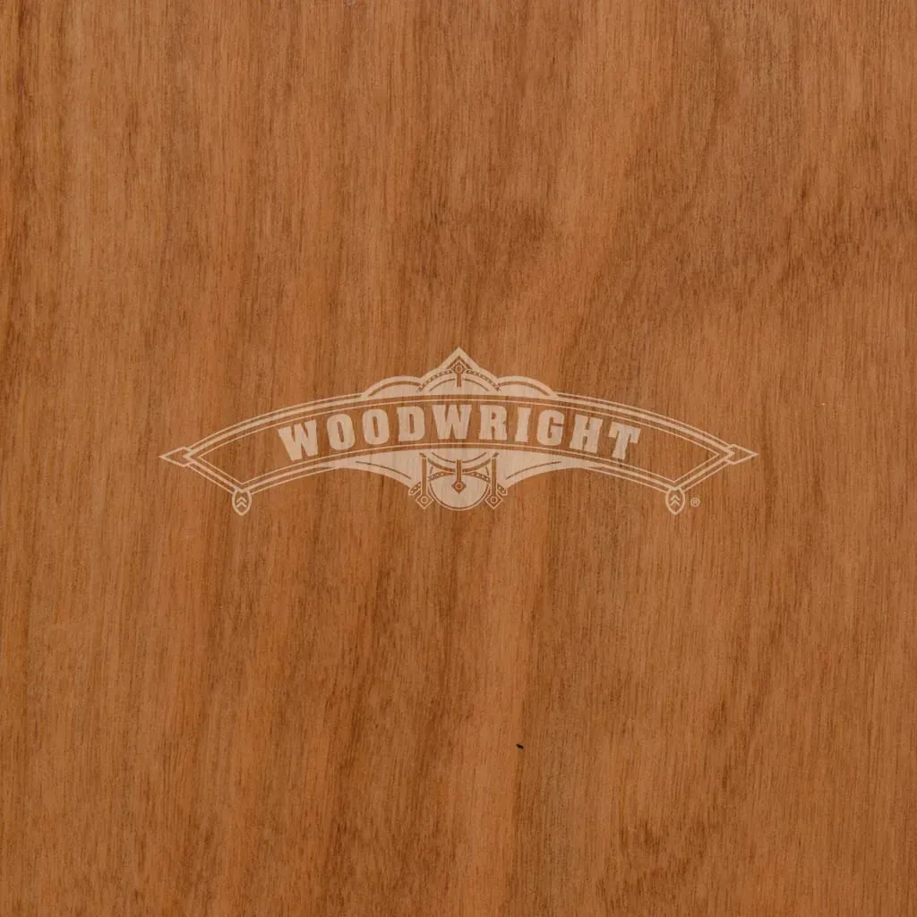 Woodgrain with the word 