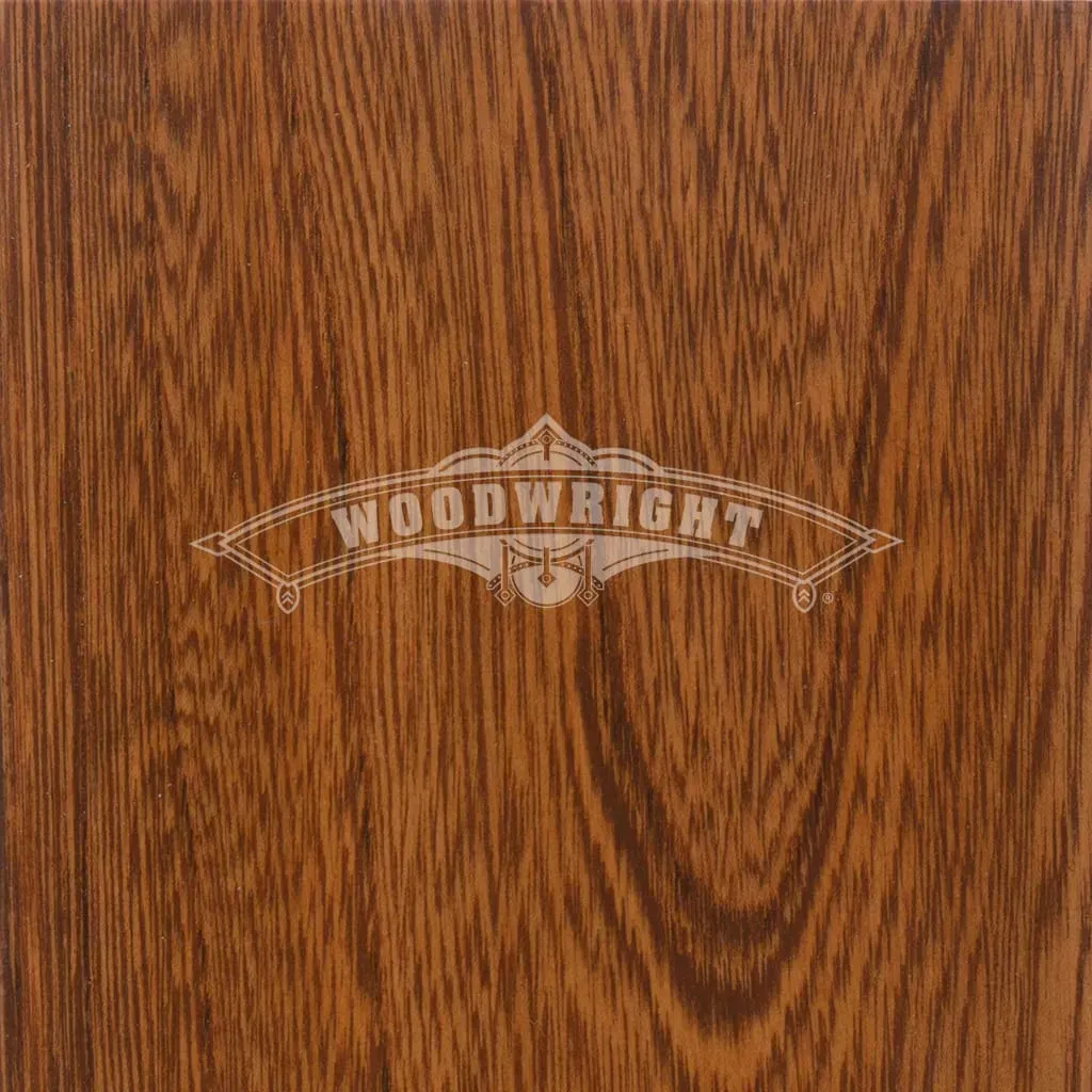 Wood-grained surface with 