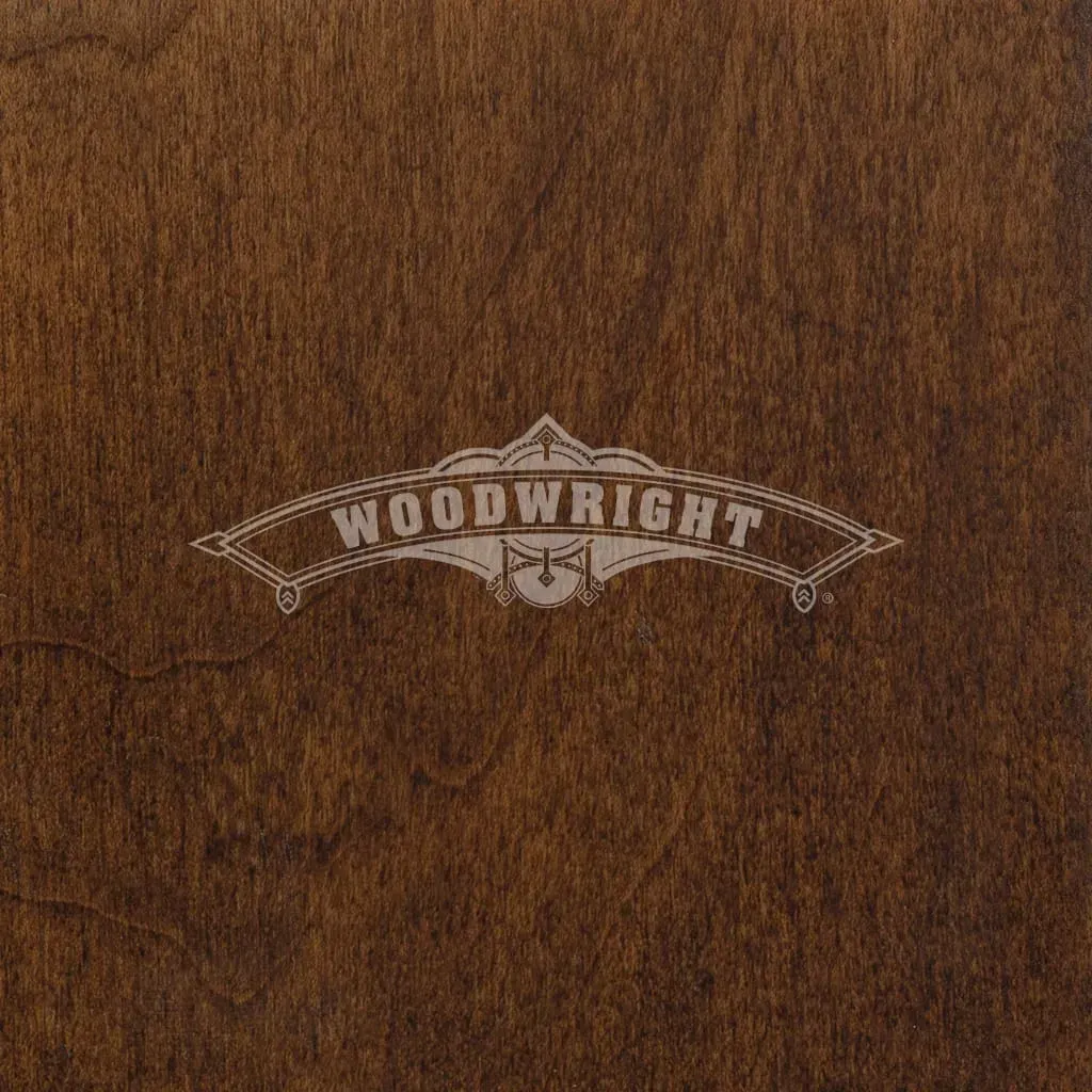 Dark wood grain background with 