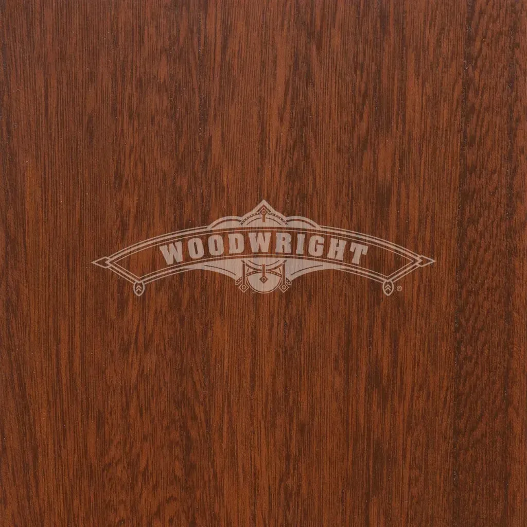 Woodgrain surface with etched 