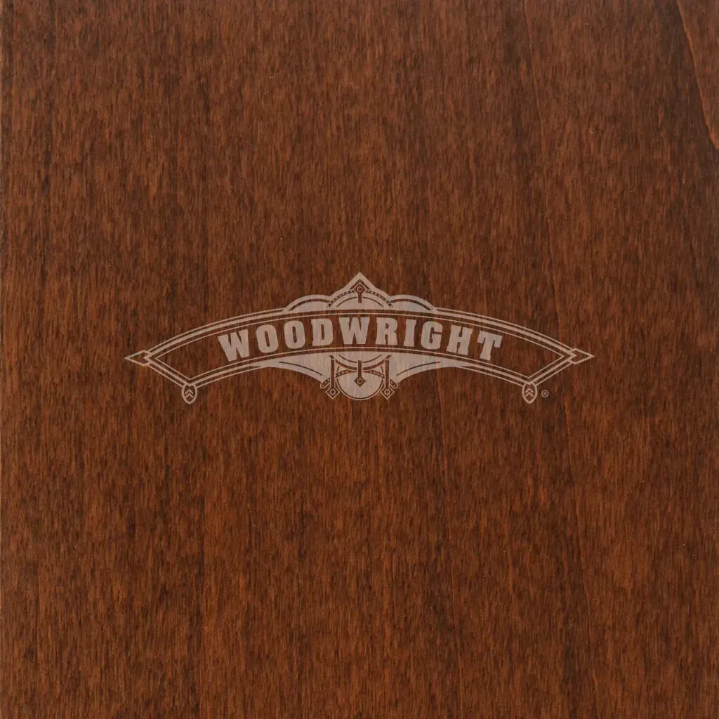 Dark brown wood grain background with 