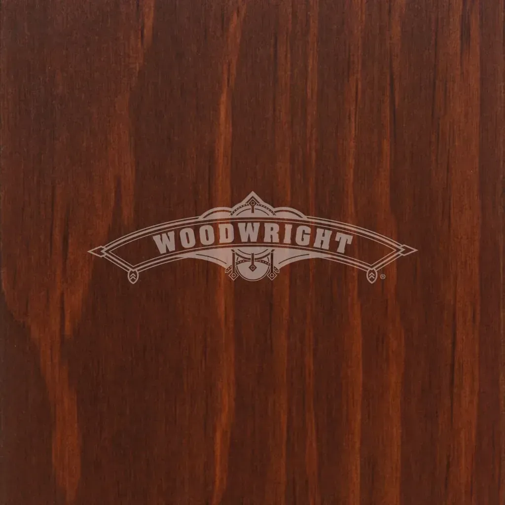 Dark woodgrain background with 