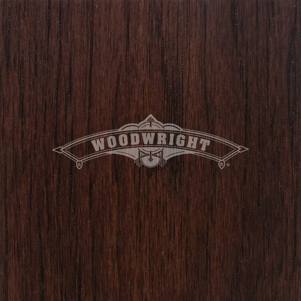Dark wood grain background with 