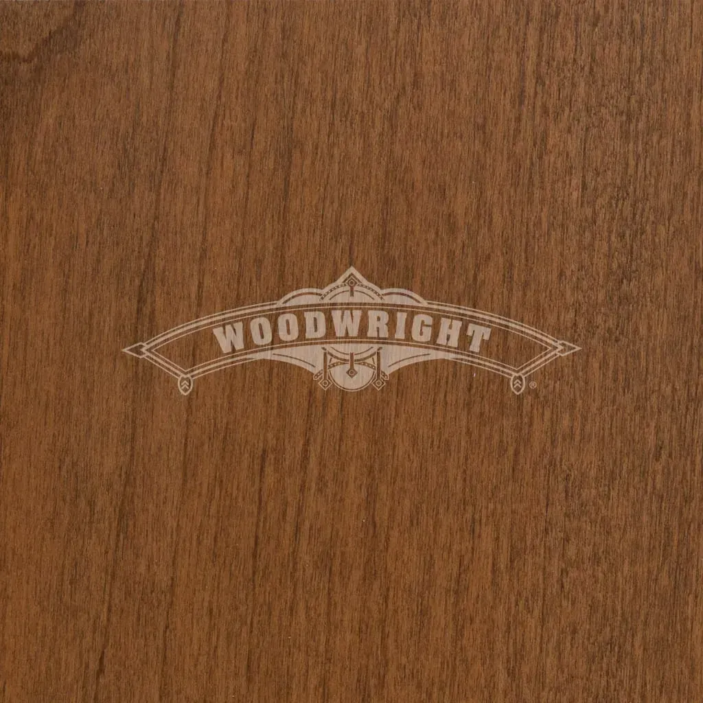 Wood surface with etched 