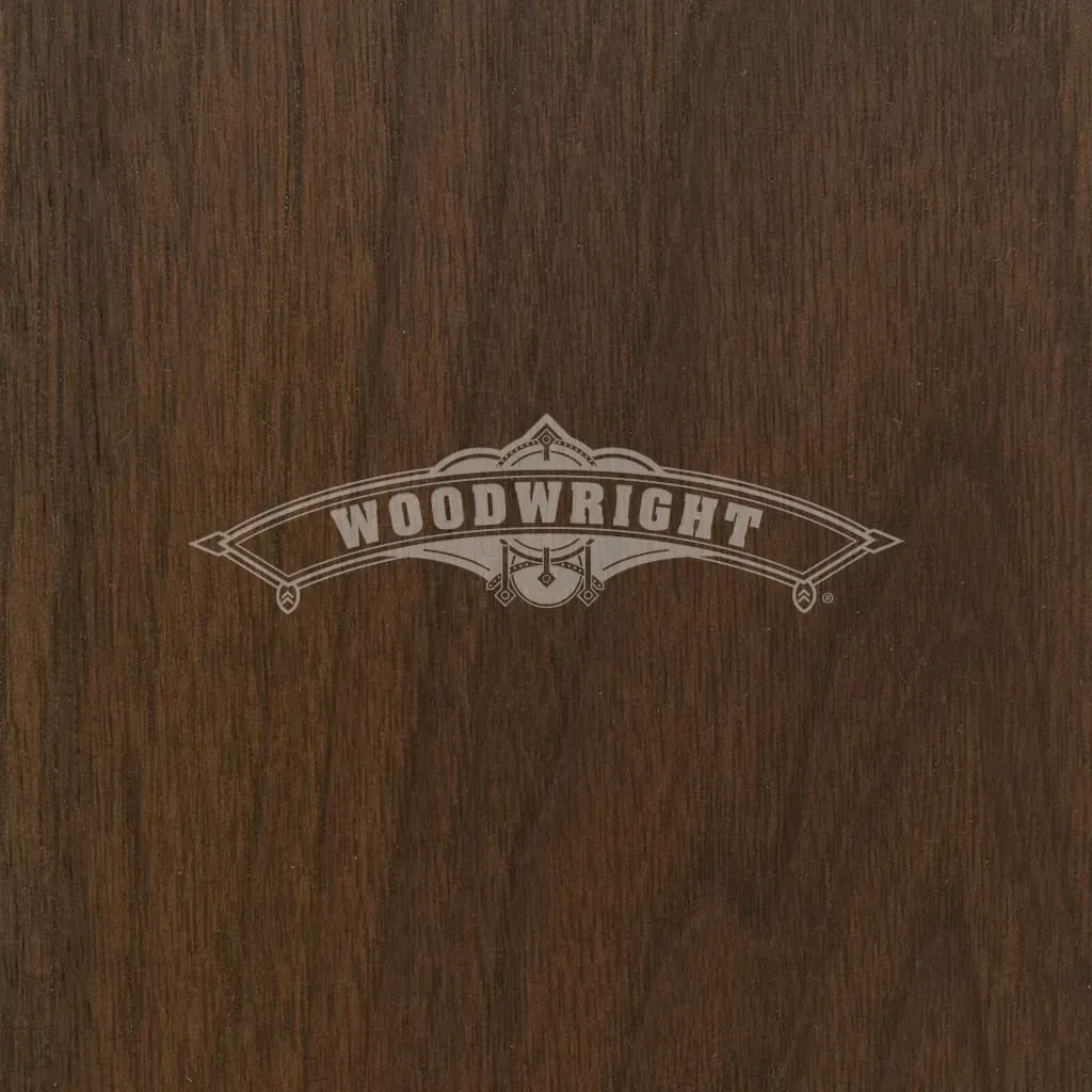 Dark wood grain background with a 