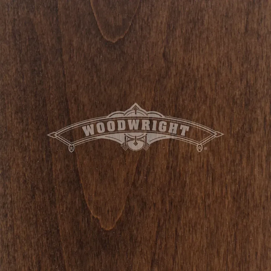 Dark brown woodgrain with 