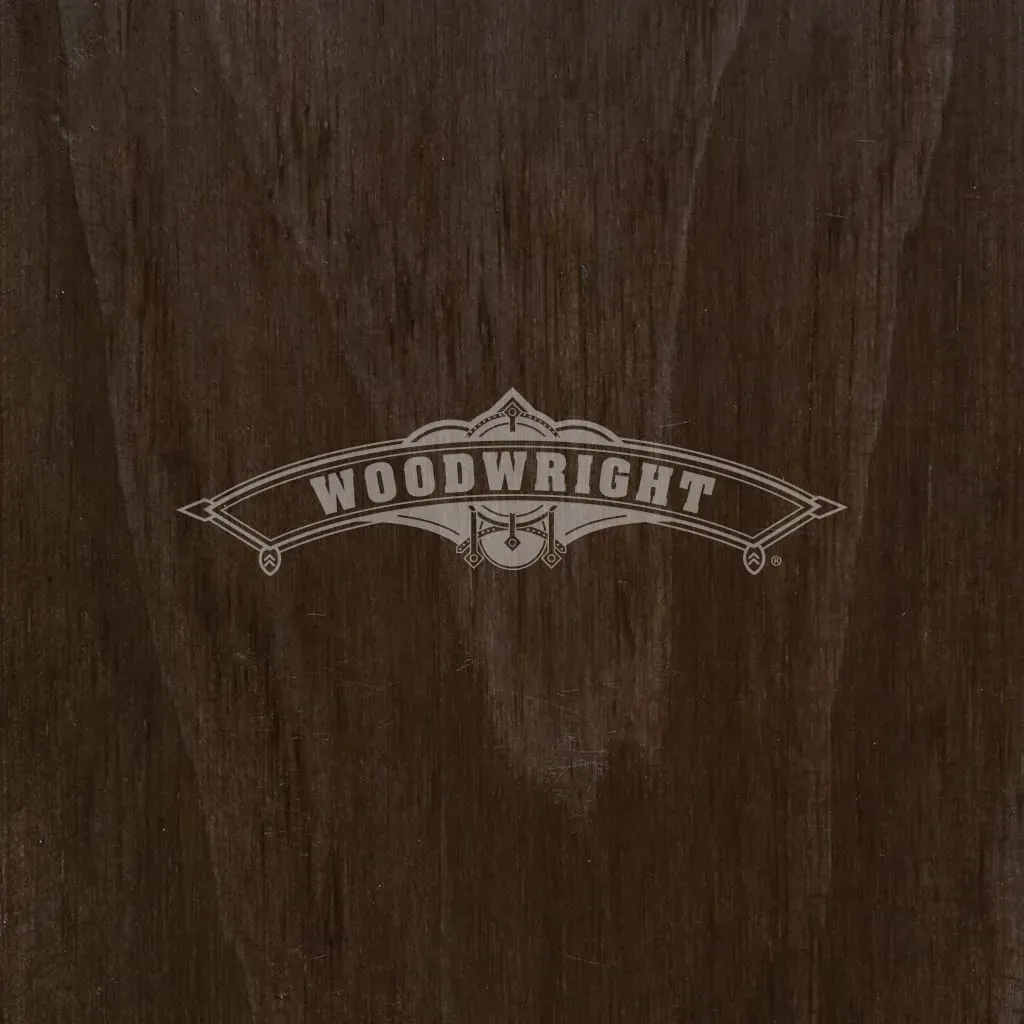 Dark wood background with the word 