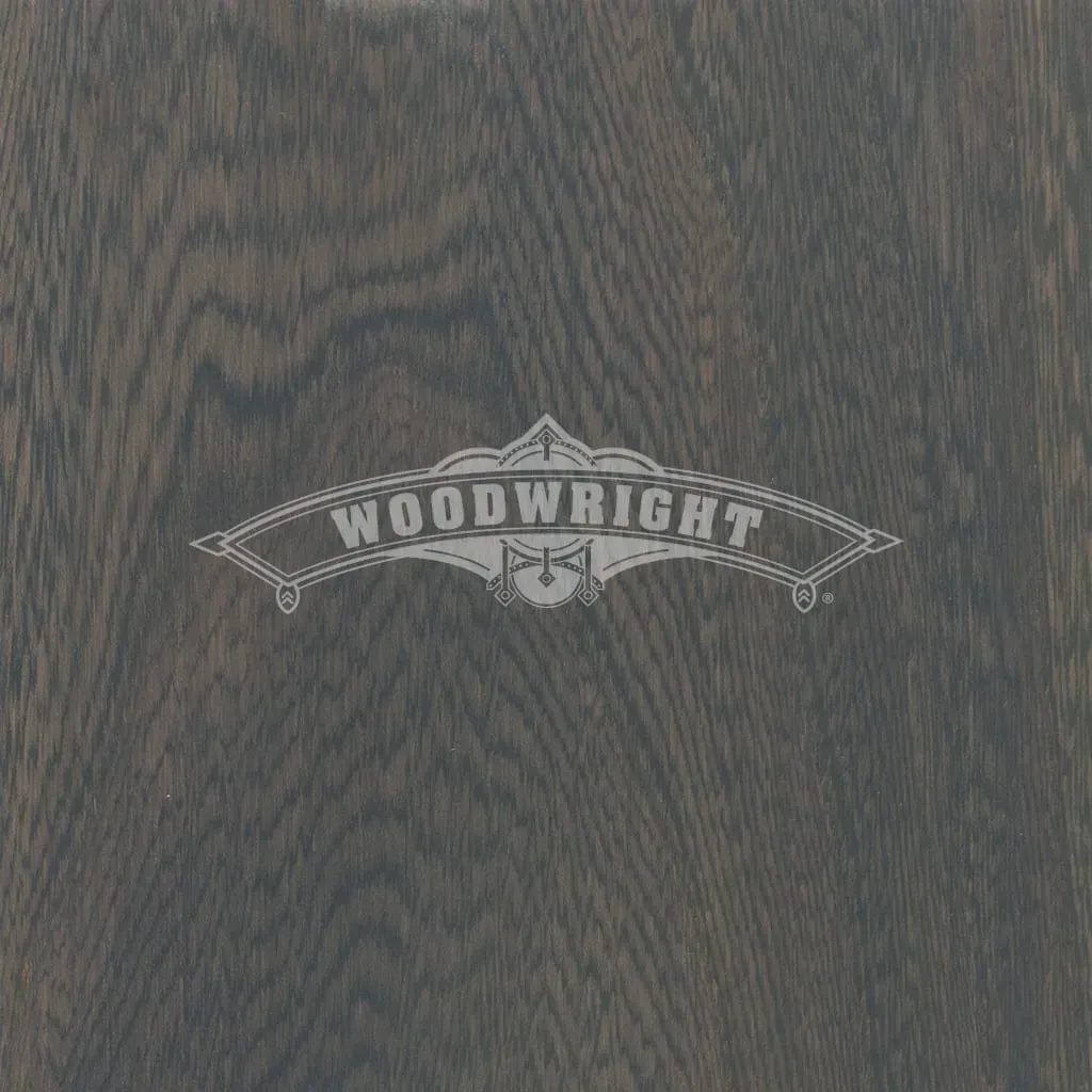 Dark stained wood with 