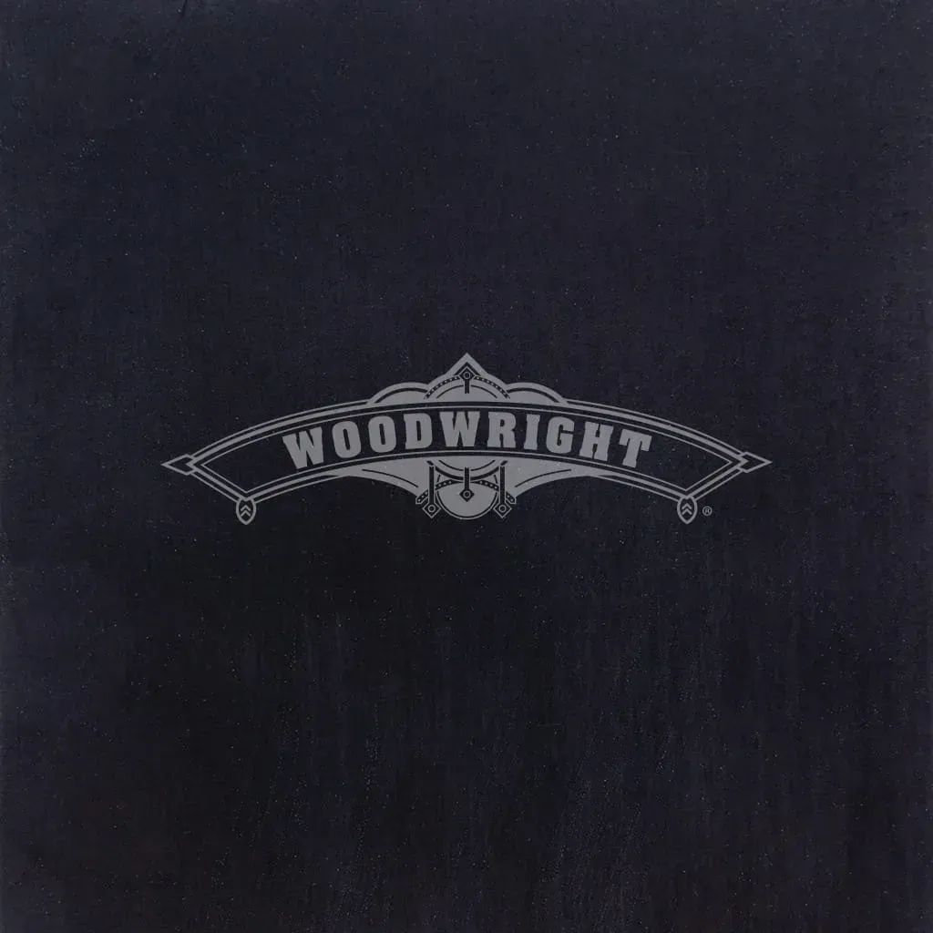 Dark square with a silver 