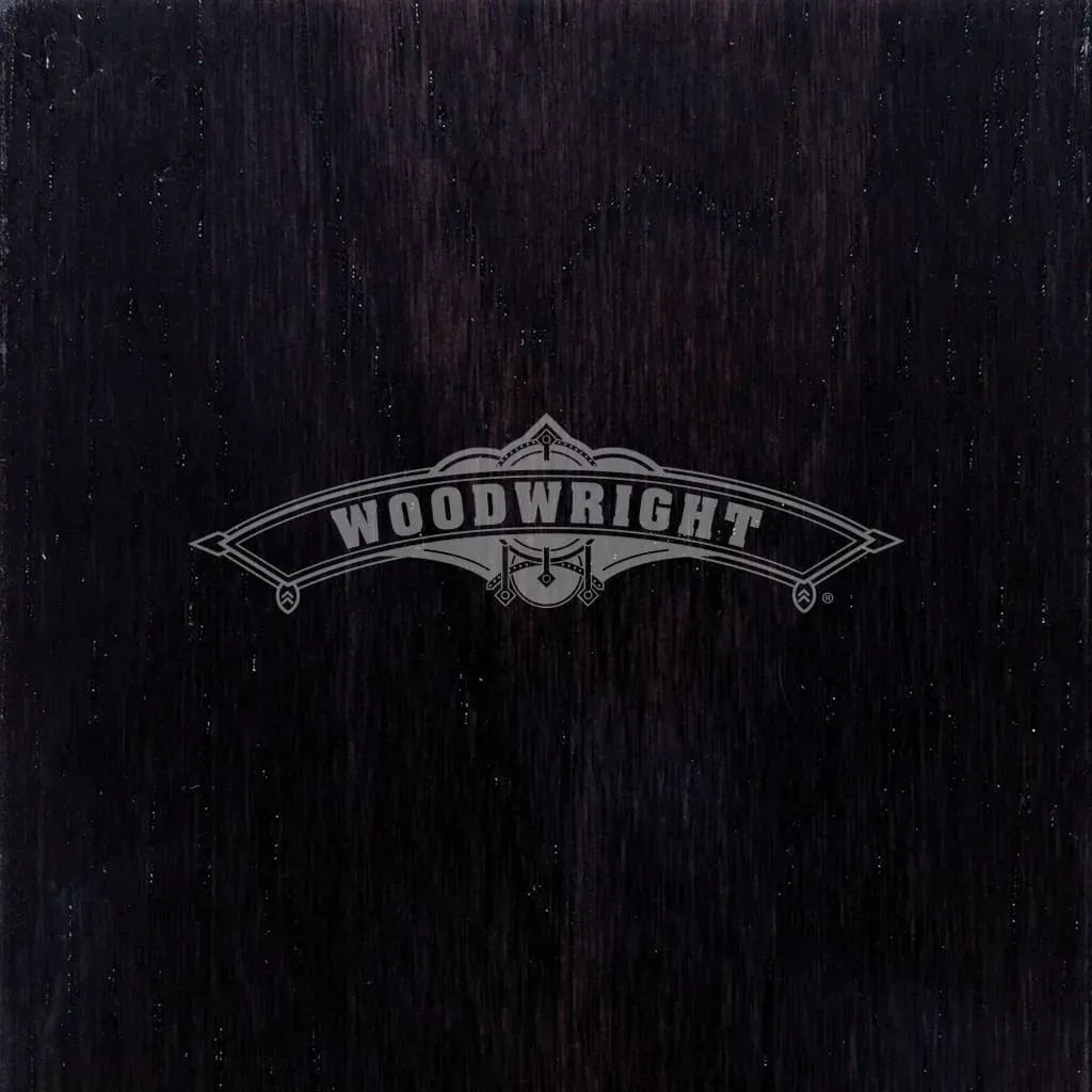 Dark wood background with the word 