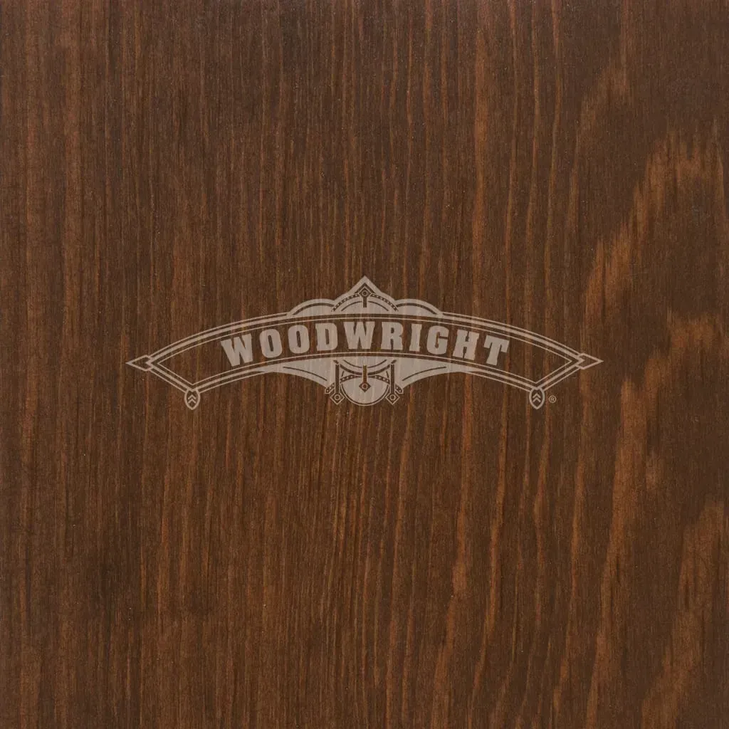 Dark wood surface with 