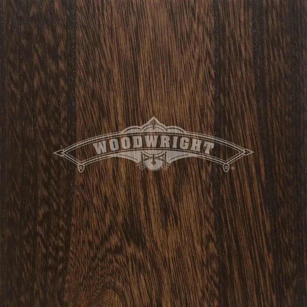 Dark wood grain background with 