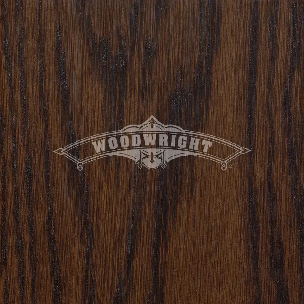 Close-up of dark brown wood grain with the 