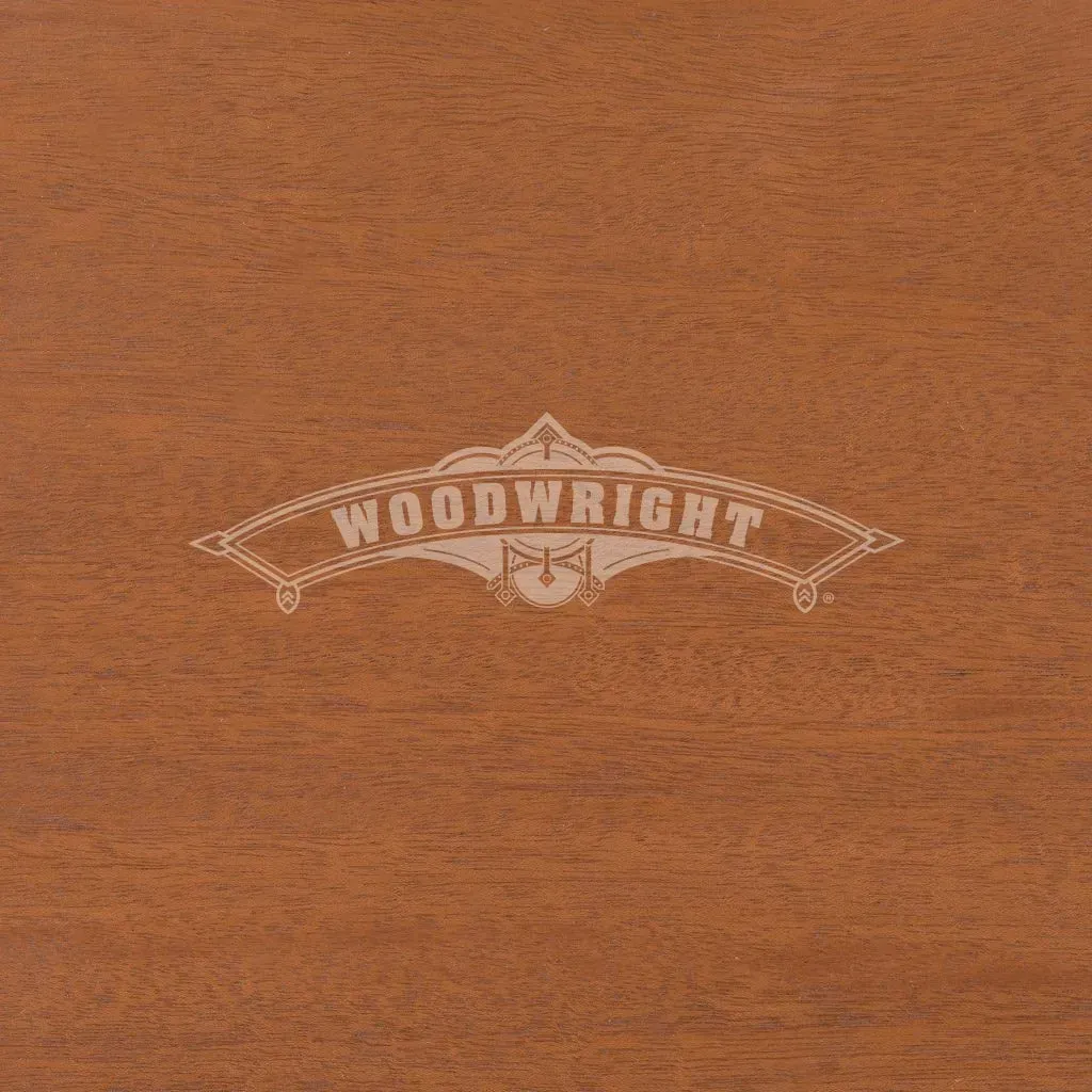 Close-up of brown wood grain surface with the 