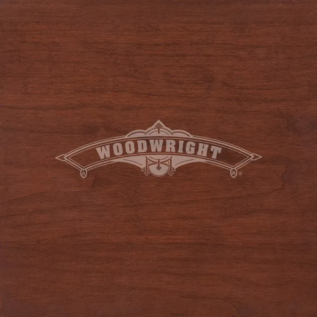 Dark wood surface with 