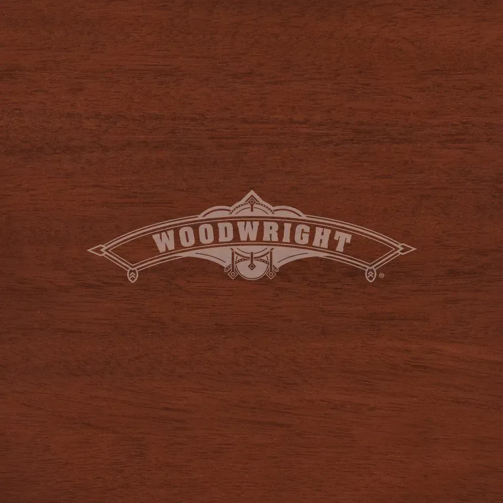 Logo on wood: 