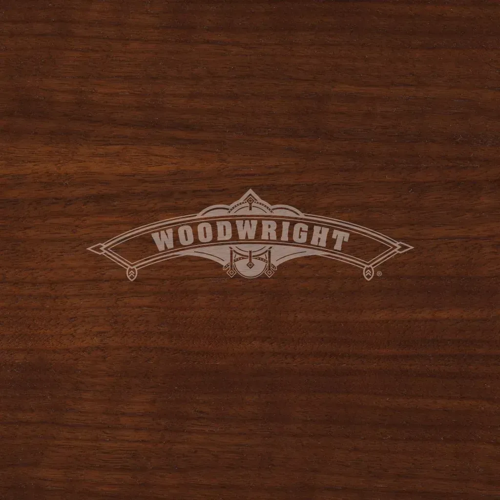 Dark wood surface with 