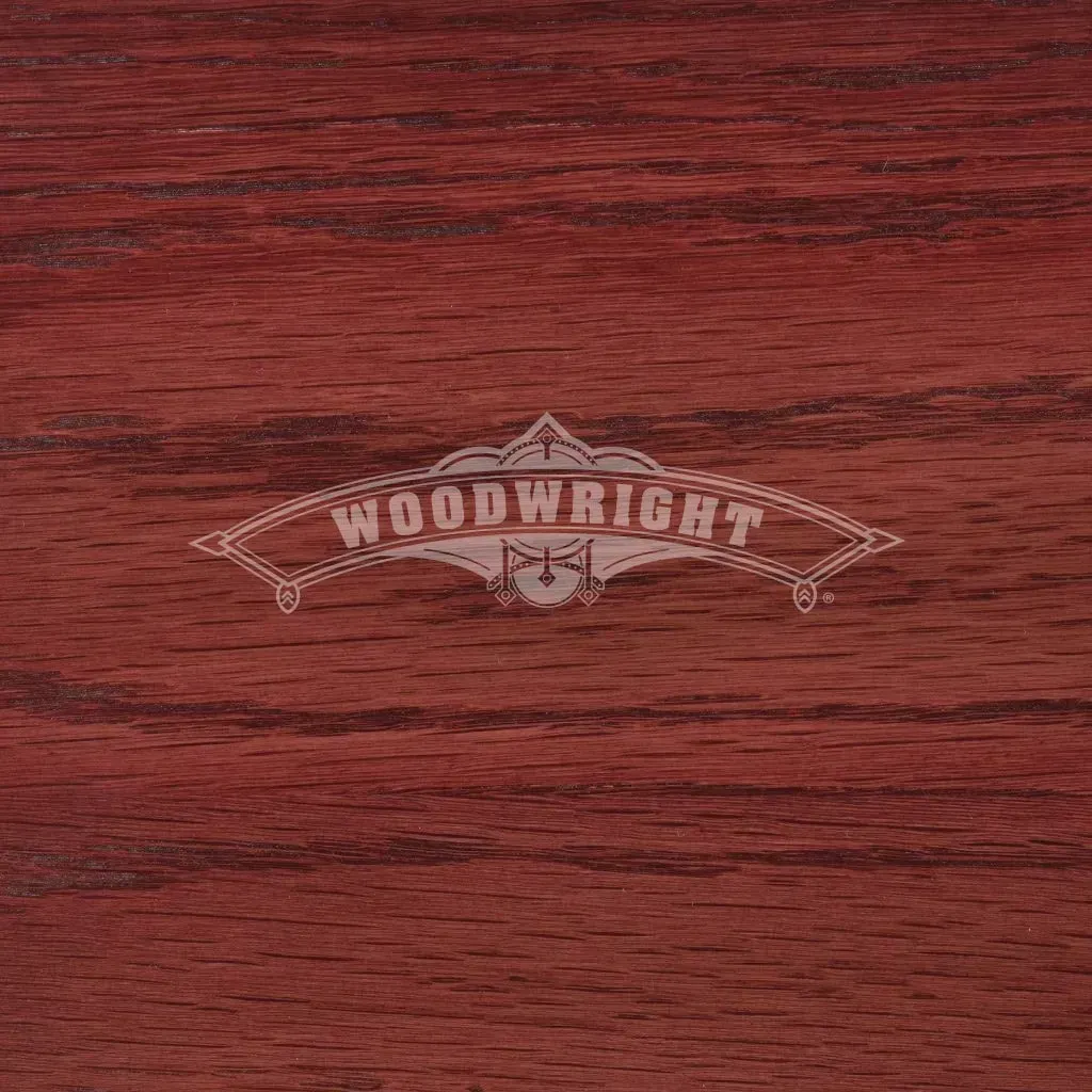 Red-stained wood grain with 