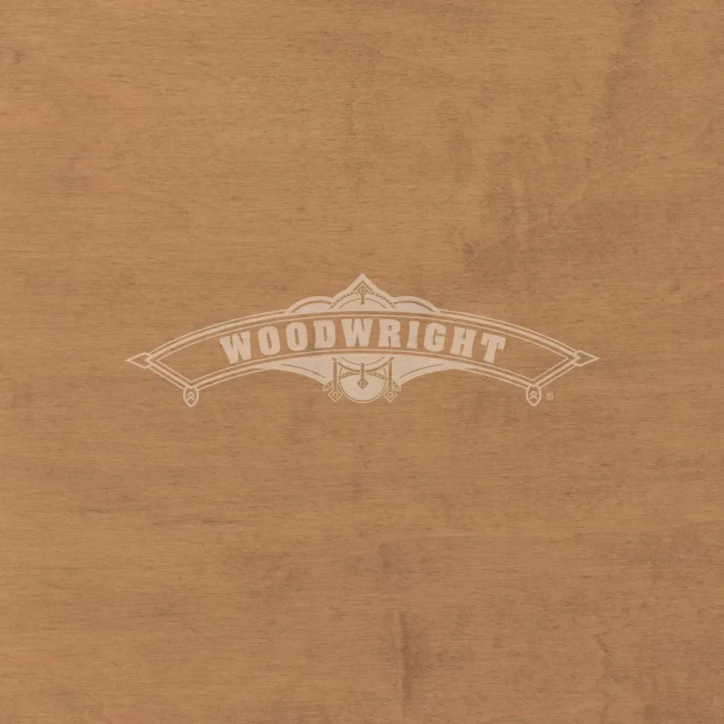 Tan wood grain background with a white 