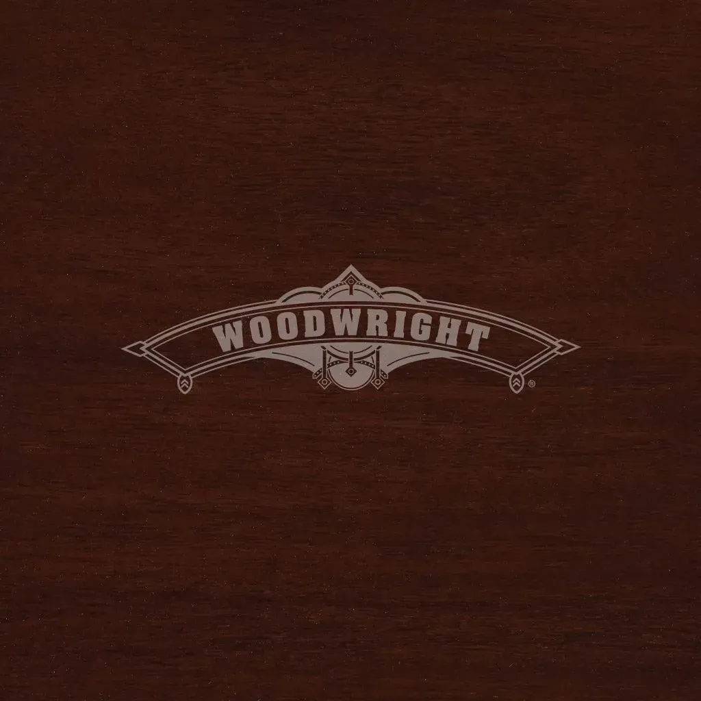 Dark wood surface with 