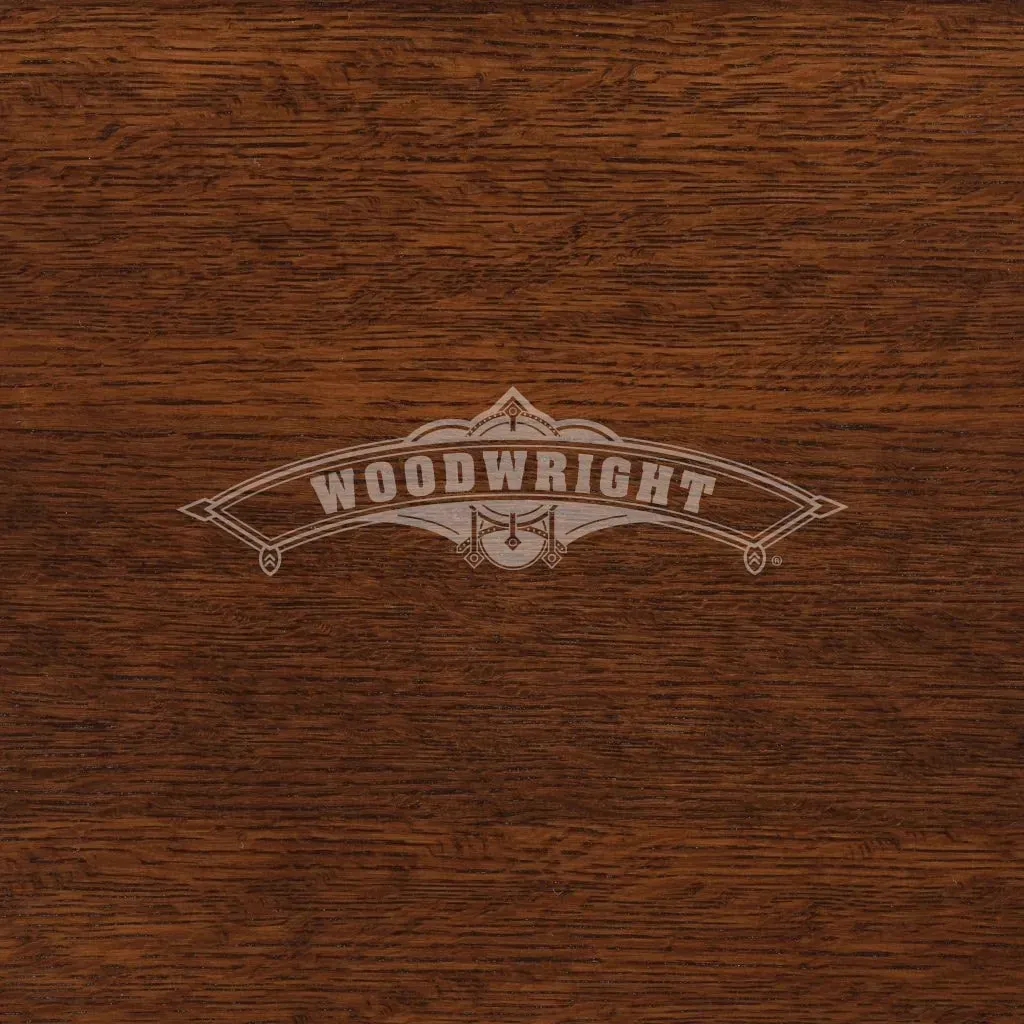 Dark wood surface with 