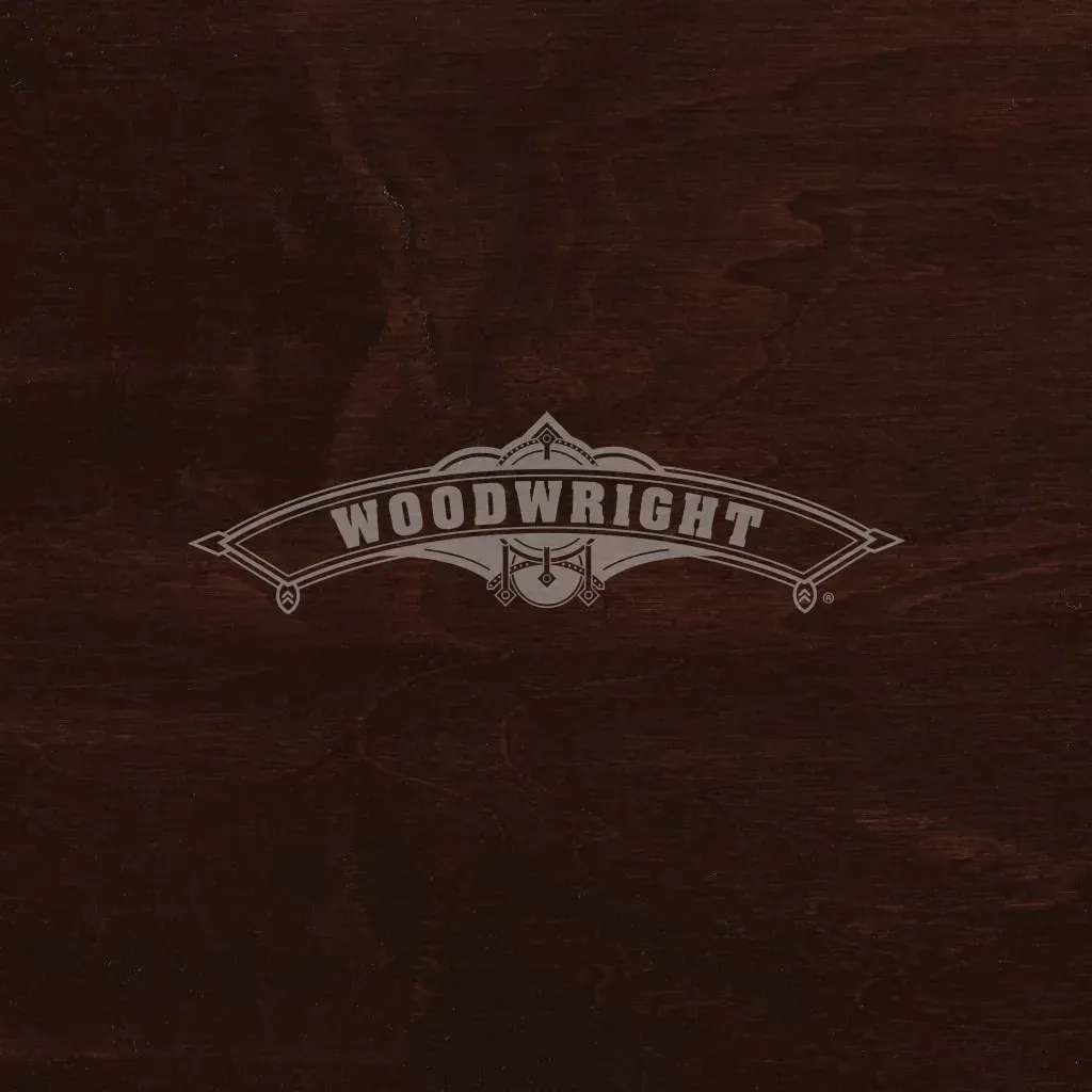 Dark wood background with the word 